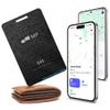 2026 Mobile Pixels Wallet Tracker Card, Works with (iOS and Android), Ultra Slim Rechargeable Bluetooth Tracker, Tracker Key Finder, Portable Item Locator for Wallet, Bags, Luggage (1- Pack) view 1