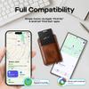 2026 Mobile Pixels Wallet Tracker Card, Works with (iOS and Android), Ultra Slim Rechargeable Bluetooth Tracker, Tracker Key Finder, Portable Item Locator for Wallet, Bags, Luggage (1- Pack) view 2