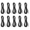BELLIFFY 10pcs 4-core Landline Cable 2 Meters Telephone Cord Flat Telephone Wire for Home and Office Landline Accessories Connecting Cable view 1