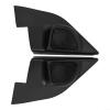 ABS Speaker Cover for Sunny 2010-2019, A-Pillar Tweeter Mount, Car Interior Triangle Panel, Direct Fit Black Speaker Grill, 2 Pack view 2