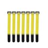 10pcs Yellow Reusable Hook and Loop Cable Ties with Buckle Fastening Tape Self Adhesive Bundle Wrap Belt Fastener Straps view 1