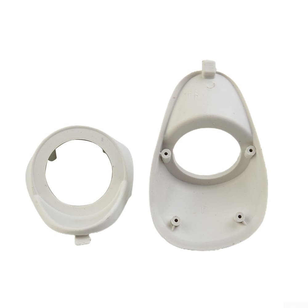 2Pcs Plastic Car Audio A-Pillar Tweeter Speaker Bracket | 2-Way Adapter For Ring for 49mm Tweeters | Installation Kit for Car Interior