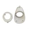 2Pcs Plastic Car Audio A-Pillar Tweeter Speaker Bracket | 2-Way Adapter For Ring for 49mm Tweeters | Installation Kit for Car Interior view 1