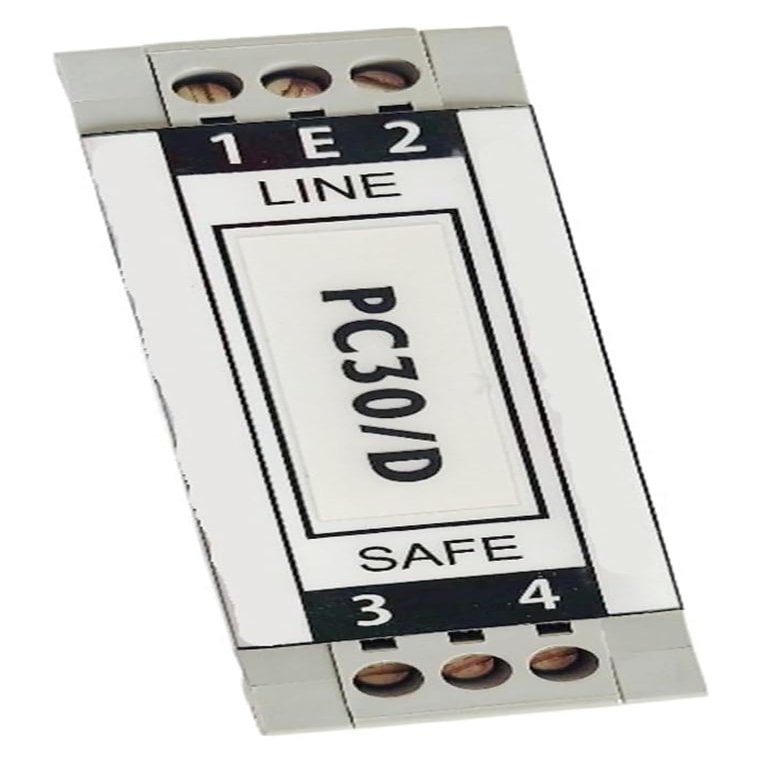 BBYJSM I/O Signal Surge Protector PC30/D, 27V DC, 10kA, DIN Rail Protection Device,113