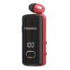 DUOSSEAR F580 Display Power Collar Clip Bluetooth Headphones Caller Number Vibration Universal Phone Outdoor Cycling Anti-Drop (BlackRed) view 1