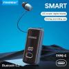 DUOSSEAR F580 Display Power Collar Clip Bluetooth Headphones Caller Number Vibration Universal Phone Outdoor Cycling Anti-Drop (BlackRed) view 3