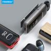 DUOSSEAR F580 Display Power Collar Clip Bluetooth Headphones Caller Number Vibration Universal Phone Outdoor Cycling Anti-Drop (BlackRed) view 4