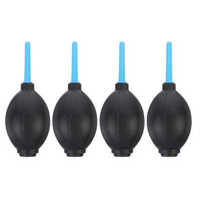 Alipis 4pcs Squeeze Ball Air Blower Dust Cleaner Device for DSLR Camera Sensor Lens Filter Cleaning, Compressed Air Equipment for Photography Equipment Maintenance