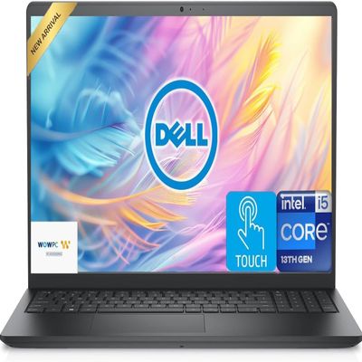 Dell Inspiron 15.6" 2K Touchscreen Laptop, 13th Gen Intel Core i5 (Beat i7-1250U), 768GB Storage (512GB External + 256GB PCIe SSD), 12GB RAM, Windows 11, USB-C, w/o Mouse