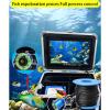 Jiawu Underwater Fishing Camera, Portable Video Fish Finder, 7 inch Large Color Screen 360 Horizontal Panning Camera with 8 LEDs Light and 30M Cable for Lake Sea Boat Ice Fishing (US) view 2