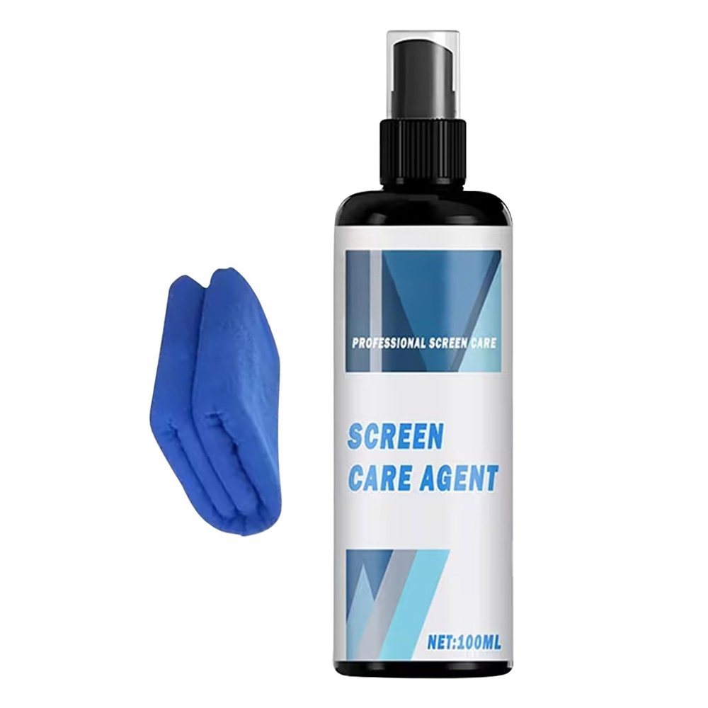 Camera Screen Cleaner, Long-Term Protection,100ml, Screen Spray, Anti-Fog Spray, Streak-Free Design, for Glasses Phone Laptop Monitor Electronic Devices