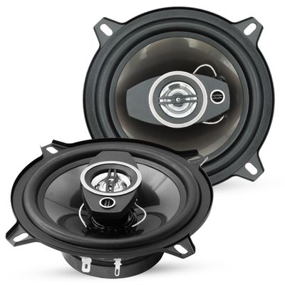 5 CORE 5 Inch 2 Way Coaxial Car Door Speakers 350W Pair with Tweeter 5.2 Oz Magnet 1" Voice Coil Component Driver  CS 05 2W WoG