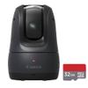 Canon PowerShot Pick PTZ Camera (Black) Bundle | AI-Powered Auto-Tracking Camera with Face Detection, Pan/Tilt Control & Hands-Free Operation | for Vlogging & Home Recording (4828C013) + 32GB Card view 1