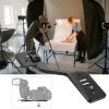 Wisoqu Camera Flash Bracket, CNC Aluminum Alloy Lightweight Stable Mount with 1/4 Inch Screw, for DSLR Cameras Flashes Microphones Tripods view 3