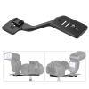 Wisoqu Camera Flash Bracket, CNC Aluminum Alloy Lightweight Stable Mount with 1/4 Inch Screw, for DSLR Cameras Flashes Microphones Tripods view 4