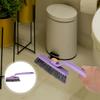 CATIEBYE 2pcs Rotating Crevice Cleaning Brush Hard Bristles, Long Handle Window Track and Floor Scrubber for Bathroom Tiles and Gap Cleaning Tools Random Color view 4