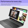 HP 15-DY500 15.6" FHD 1920x1080 IPS Laptop 6-Core 12th Generation Intel i3-1215U 16GB DDR4 1TB SSD Intel UHD Graphics Shared Wi-Fi 5 720p HD Camera Win11 Home w/ONT 32GB USB view 3
