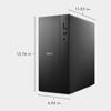 Dell ECT1250 Business Tower Desktop Computer, New OptiPlex Version - 14th Gen Intel Core i3-14100, 16GB DDR5, 1TB PCIe + 512GB External SSD, Dual 4K Monitor Support, Wired KB & Mouse, Windows 11 view 4