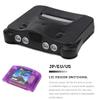 Pomya N64 Retro Game Cartridge, Fast Reading Open Source Flash Cart with 16GB Memory, 64DD Game Support, USB C, Automatic Save Backup for N64 Console (Violet Transparent) view 4