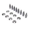 BONKZEBU 8Pcs Speaker Spike Pad Set Copper, Height Adjustable Turntable Speaker Shock Absorption Feet Set for Amplifiers Subwoofers Instruments, Musical Instrument Shock Absorber view 1