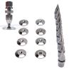 BONKZEBU 8Pcs Speaker Spike Pad Set Copper, Height Adjustable Turntable Speaker Shock Absorption Feet Set for Amplifiers Subwoofers Instruments, Musical Instrument Shock Absorber view 4
