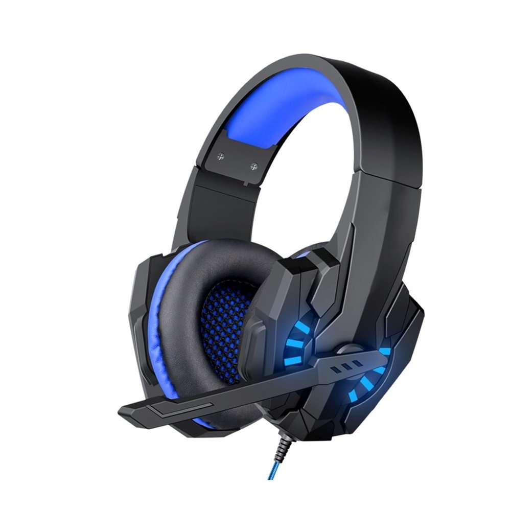 Headset with Mic Over-Ear Headphones Stereo Sound Gamer Video Game Noise Cancelling(5pcs)