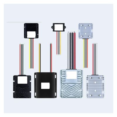 1PC Non Isolated Module 12v to 19v 20A Black Aluminum DC Converter Step Up Boost Power Converter 19vDC Stabilizer Voltage Regulator