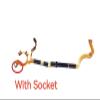 Compatible for FUJIFILM XF-1 XF1 Camera Lens Shutter Aperture Flex Cable with Socket view 2