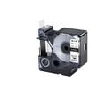 5PK D1 A45803 Labels Ribbon 19mmx7m Black On White Laminated Tape Compatible with LabelManager PC PC2 view 1