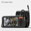 4.3'' IPS Screen Industrial Endoscope 8mm IP67 Waterproof Borescope Camera 1080P Inspection Camera for Auto Motorcycle Piping(10m) view 2