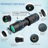 10-300x40 Monoculars for Adults High Powered, Compact Monocular Telescope for Smartphone, Mini Pocket Handheld Monocular with Flexible Tripod for Hunting, Star Gazing, Bird Watching, Travel view 3