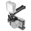 Compatible for Canon EOS M6 Mark II, Camera Cage Rig with Comfortable Grip, Top Handle & Cold Shoe Mount(Combo C) view 4