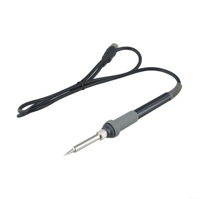 Soldering Iron Handle for FX-888 and for FX-888D, 6-Pin Replacement with Ceramic Heating Element, High Resistant Silicone Wire, Compatible with for FX-8801 Soldering Station, Black