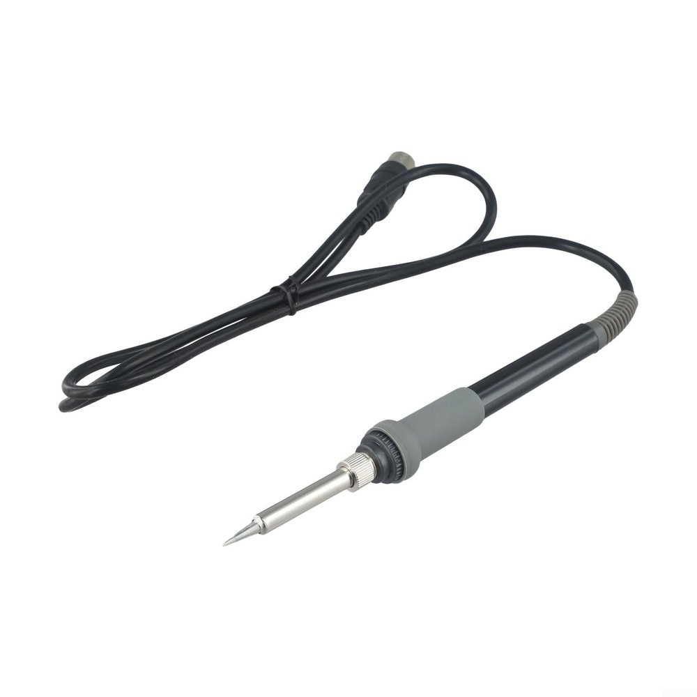 Soldering Iron Handle for FX-888 and for FX-888D, 6-Pin Replacement with Ceramic Heating Element, High Resistant Silicone Wire, Compatible with for FX-8801 Soldering Station, Black