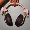 1 Pair Bows Decor Headphone Accessories, 3D Cute Bow Decoration for Headphones, Silicone Headphone Clip Decor for Women Girls Gamers view 3