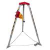 Confined Space Tripod Kit with 1800 lbs Winch - Foldable Manhole Rescue Equipment for Safe Industrial Operations & Emergency Response view 1