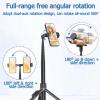 ORMOS Selfie Stick Tripod, 67 Inch Extendable, Aluminum Alloy & Silicone, Compatible with All Cell Phones, Auto Open Tripod Stand with Remote, Rotatable for Travel, Live Stream, Video Recording view 3