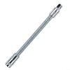 Flexible Socket Extension Bar /4 Inch 3/8 Inch /2 Inch, 90 Degree Bend Elastic Spring Shaft Adapter for Tight Spaces, Flexible Ratchet Wrench Extension, Socket Wrench Adapter, 45# Steel, Silver45661 view 1