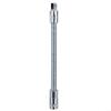 Flexible Socket Extension Bar /4 Inch 3/8 Inch /2 Inch, 90 Degree Bend Elastic Spring Shaft Adapter for Tight Spaces, Flexible Ratchet Wrench Extension, Socket Wrench Adapter, 45# Steel, Silver45661 view 2