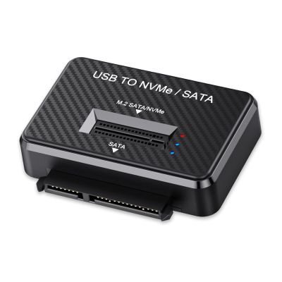 budebuse NVMe Docking Station with Fan for High Speed Data Clone Housing Adapter