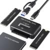 budebuse NVMe Docking Station with Fan for High Speed Data Clone Housing Adapter view 2