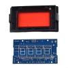 ICL7107 DC5V Digital Voltmeter Module Kit - 0-20V 0-200V Voltage Range PCB for DIY Electronics Learning and Soldering Practice, Red Display view 2