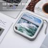 RLDOBOFE Niagara Falls CD Case Holder Hard Plastic DVD Disc Storage Case Holder DVDs Wallet Holders with Zipper Disc Cases Storage Binder CD/DVD Case Wallet for Car Home Office Travel view 4