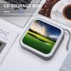 RLDOBOFE Golf Course CD Case Holder Hard Plastic DVD Disc Storage Case Holder DVDs Wallet Holders with Zipper Disc Cases Storage Binder CD/DVD Case Wallet for Car Home Office Travel view 4