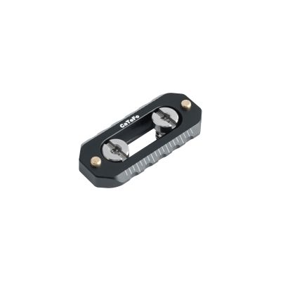 CaTeFo NATO Rail Slider for Camera Cage, Quick Release NATO Rail with Dual Locking Screws, Aluminum Alloy Mount for Top Handle, Camera Rig Accessories-NR01