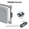 CaTeFo NATO Rail Slider for Camera Cage, Quick Release NATO Rail with Dual Locking Screws, Aluminum Alloy Mount for Top Handle, Camera Rig Accessories-NR01 view 2