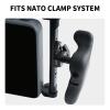 CaTeFo NATO Rail Slider for Camera Cage, Quick Release NATO Rail with Dual Locking Screws, Aluminum Alloy Mount for Top Handle, Camera Rig Accessories-NR01 view 4