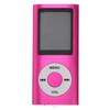 DOITOOL Portable Mp4 Music Player with 1.8-inch Screen and USB Port, Pink Digital Mp3 Player with Memory Card Slot, Photo Viewer and Voice Recorder for Travel and Daily Use view 1