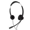 ChengyuWei H390D - RJ9 - MVA Dual Ear Wired Office Headset, Noise Canceling Telephone Headset with HD Microphone, RJ9 Plug Business Calling Headset for Call Center Home Office view 4