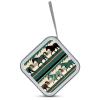 RLDOBOFE Horse Stripes Pattern CD Case Holder Hard Plastic DVD Disc Storage Case Holder DVDs Wallet Holders with Zipper Disc Cases Storage Binder CD/DVD Case Wallet for Car Home Office Travel view 3